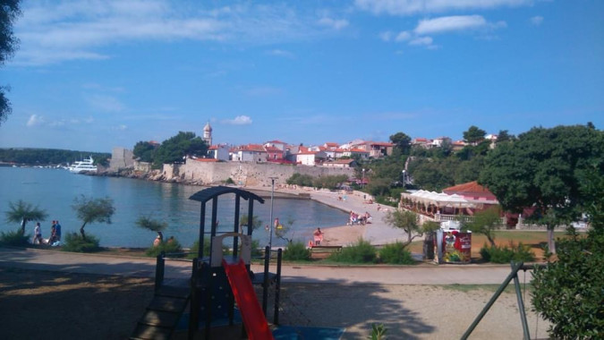 Location, Apartments Božena, near beach in Krk, Croatia Krk