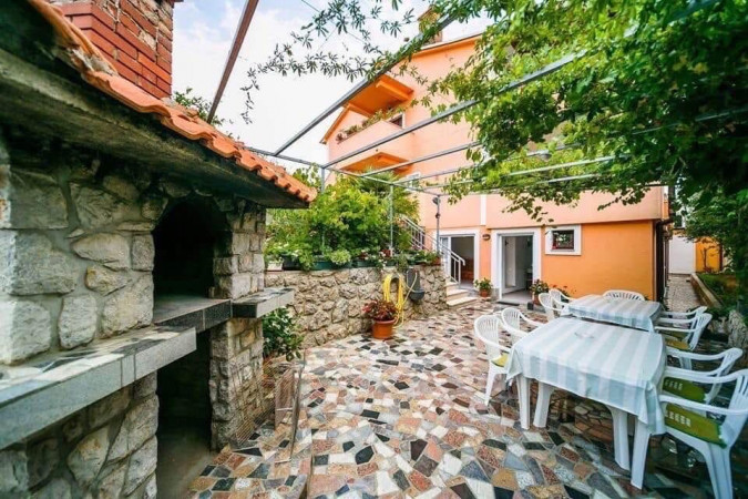 Apartment 3+2 A, Apartments Božena, near beach in Krk, Croatia Krk